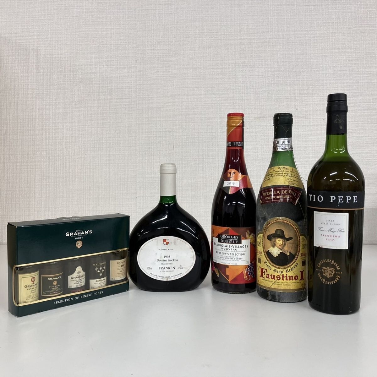 新品/未開封/未開栓【赤ワイン5種 9本セット】ボジョレー