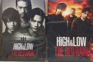 【新品】HIGH&LOW THE RED RAIN マイクロファイバータオル☆2枚セット☆