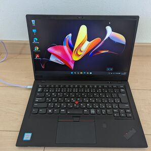 高性能ThinkPad X1 Carbon Gen6 Office2021搭載