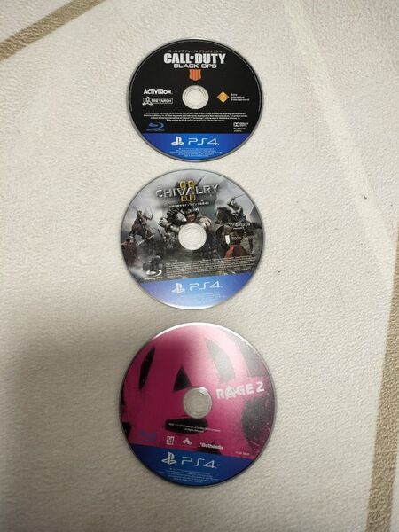 PS4ソフト まとめ売り 3枚 ディスクのみ