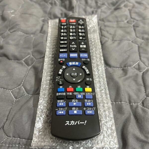良品 Panasonic パナソニック スカパー テレビ リモコン N2QAYB000894
