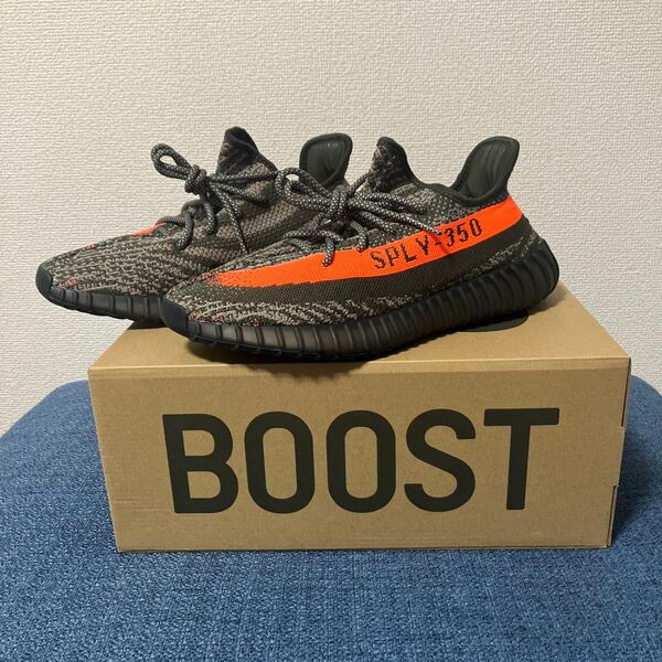未使用 adidas YEEZY BOOST 350 V2 CARBONBELUGA カーボンベルーガ HQ7045
