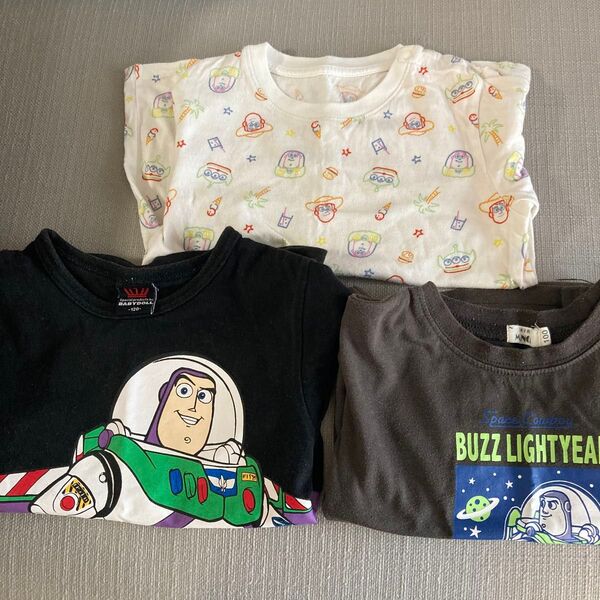 トイストーリー バズライトイヤー 半袖Tシャツ3枚セット 100cm 男の子