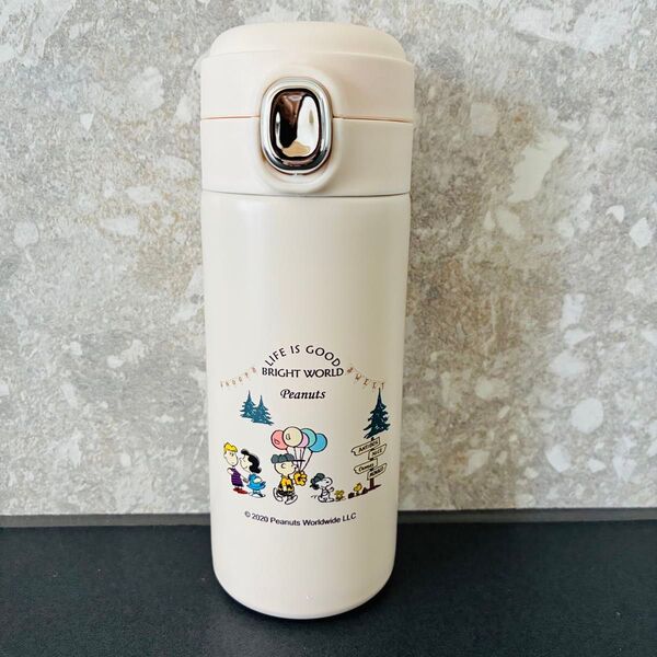 新品 スヌーピー水筒 300ml ステンレス 保温 保冷 水筒 通園 通学 魔法瓶 ステンレスマグ ピクニック