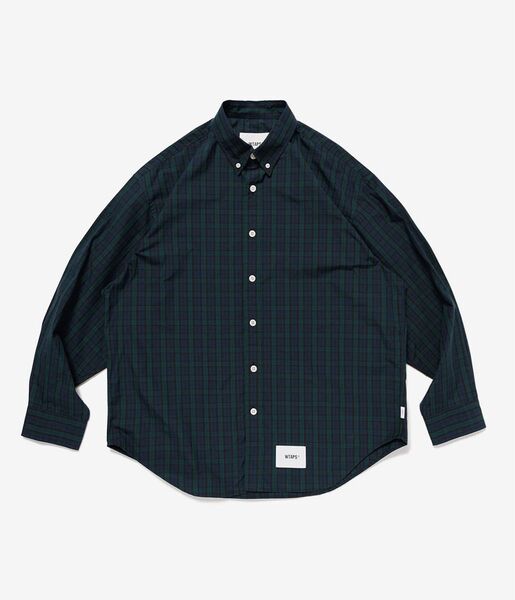 WTAPS BD 03 / LS / COTTON. BROADCLOTH. TEXTILE.