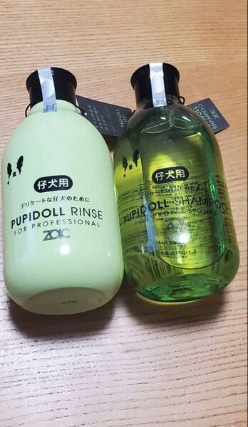 【犬ケア用品】 ゾイック 子犬用シャンプー&リンス 300ml セット
