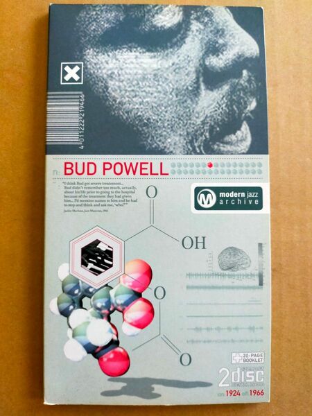 バド・パウエル (Bud Powell) 2CD「モダン・ジャズ・アーカイヴ」