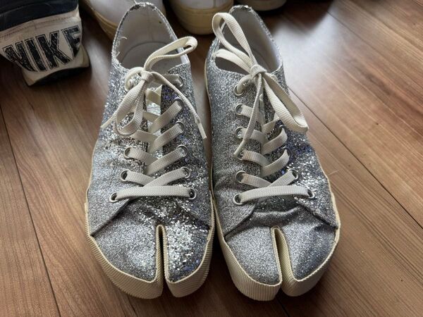 Maison Margiela 22 ラメグリッター タビシューズ 足袋 ロー