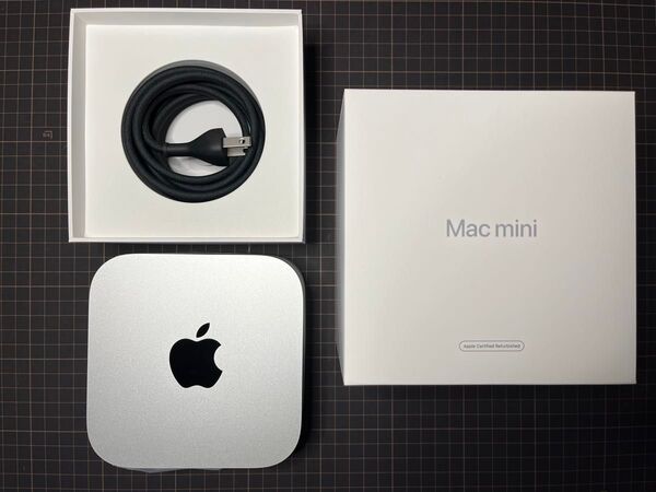 Mac mini M4 16GB 256GB 認定整備品 保証有り