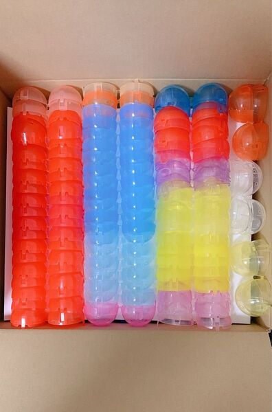 空カプセル カプセルトイ用カプセル 約140個セット