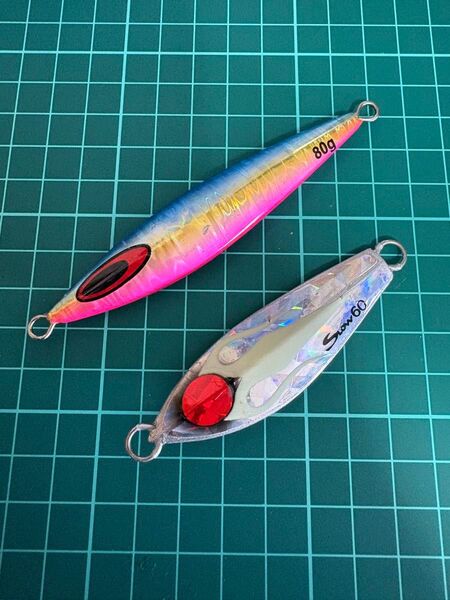 FKジグ80g ジャックアイスロー60g