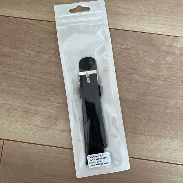 美品 スマートバンド スマートウォッチ ベルト 20mm シリコン ブラック
