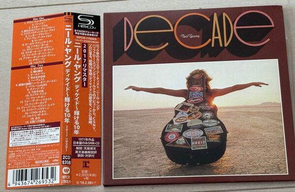 ニール・ヤング Neil Young DECADE〜輝ける10年 紙ジャケット 高音質 2CD アルバム