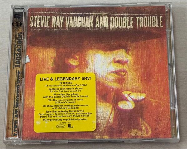 STEVIE RAY VAUGHAN AND DOUBLE TROUBLE / LIVE AT MONTREUX1982&1085