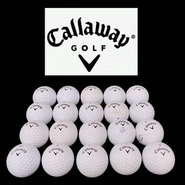 【11】Bランク●キャロウェイ●Callaway●CHROME SOFT混合●クロムソフト混合●ロストボール●ゴルフボール