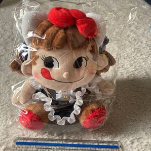 ペコちゃん×ハローキティ おすわりぬいぐるみ
