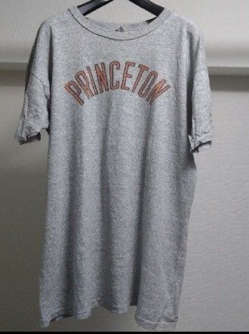 Champion 80s リバースウィーブ カレッジT プリンストン大学 USA製 トリコタグ ロゴTシャツ グレー ヴィンテージ