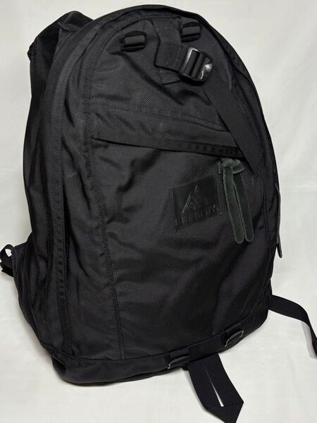 【美品】GREGORY デイパック グレゴリー HDナイロン オールブラック 26l バックパック リュック
