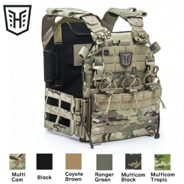 【廃盤品】HUSAR Sarmatian プレートキャリア 1.0V プレートキャリア マルチカム ミリタリー