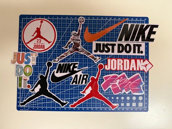 NIKE ナイキ エアジョーダン AIR JORDAN ロゴ ステッカー 11枚
