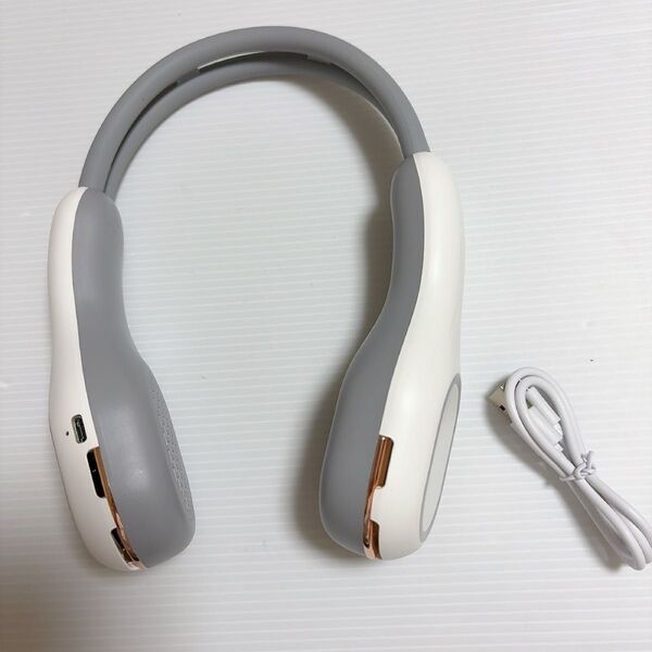 首掛け扇風機 羽なし ネッククーラー ネックファン 3段階 オシャレ 充電式