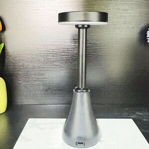 コードレス LED 卓上 ライト おしゃれ テーブルランプ 読書灯 充電式 間接照明 北欧 3色調光 ブラック747858