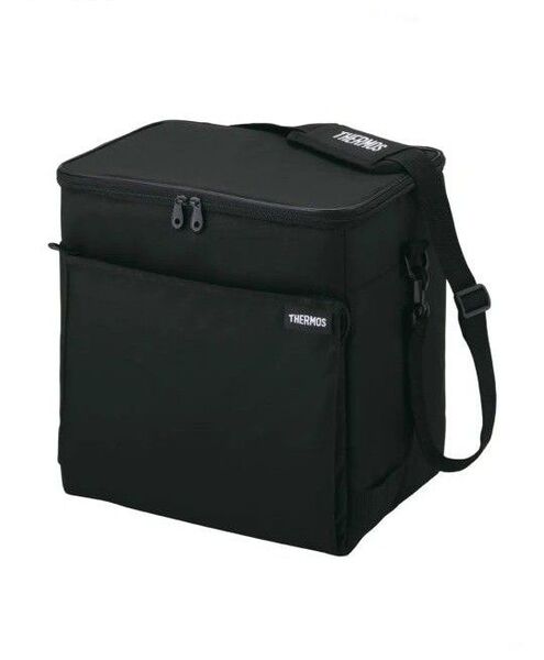サーモス ソフトクーラー 20L オールブラック 保冷バッグ 5層断熱構造 コンパクト 大容量モデル RFD-0201 ALB