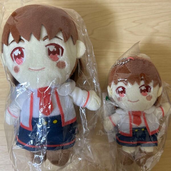 ガル学 おすわりぬいぐるみ&マスコット セット