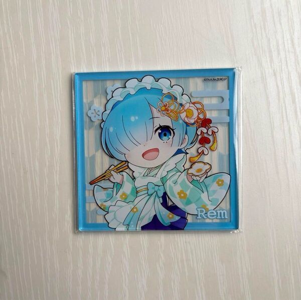 Re:ゼロから始める異世界生活 リゼロ 精霊祭 レム アクリルコースター
