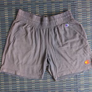【訳あり】Champion ハーフパンツ グレー