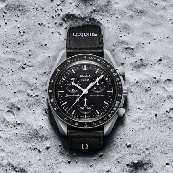 ムーン Swatch Omega Moonswatch Moon Speedmasterスウォッチ オメガ スピードマスター 新品