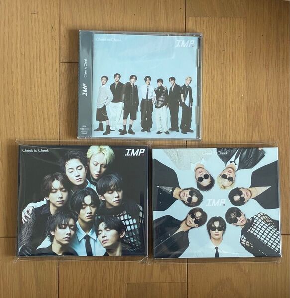 【ラスト1点】新品未開封【24h以内発送】IMP. Cheek to Cheek 初回生産限定盤A/B/通常盤CD3形態 特典なし