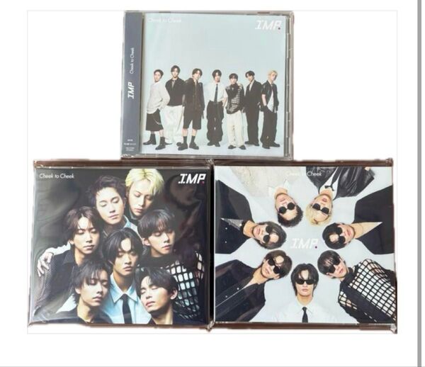 新品未開封【24h以内発送】IMP. Cheek to Cheek 初回生産限定盤A/B/通常盤CD3形態 特典なしアイエムピー