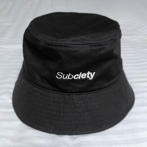 Subciety バケットハット 黒 サブサエティ バケハ ブラック