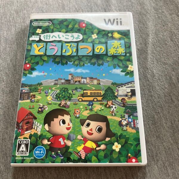 D どうぶつの森 街へ行こうよどうぶつの森 Wii
