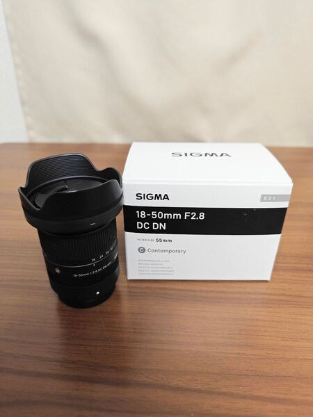 SIGMA シグマ 18-50mm F2.8 DC DN Contemporary Xマウント