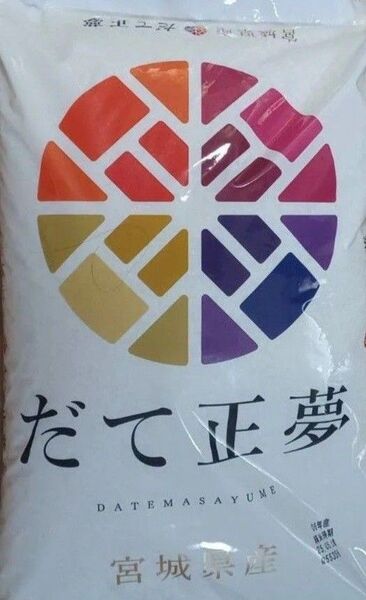 宮城県産 だて政夢 白米 10kg 5kg×2 令和6年産 令和7年5月初旬精米