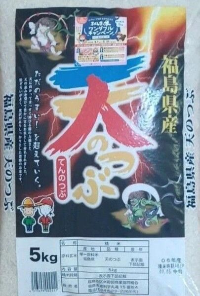 天のつぶ 20kg 10kg×2袋 福島県 令和6年 令和7年5月中旬精米全国送料無料