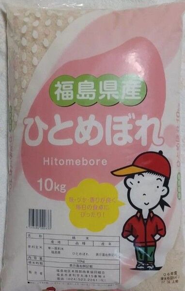 ひとめぼれ 白米 10kg 福島県 令和6年産 令和7年6月上旬精米 全国送料無料