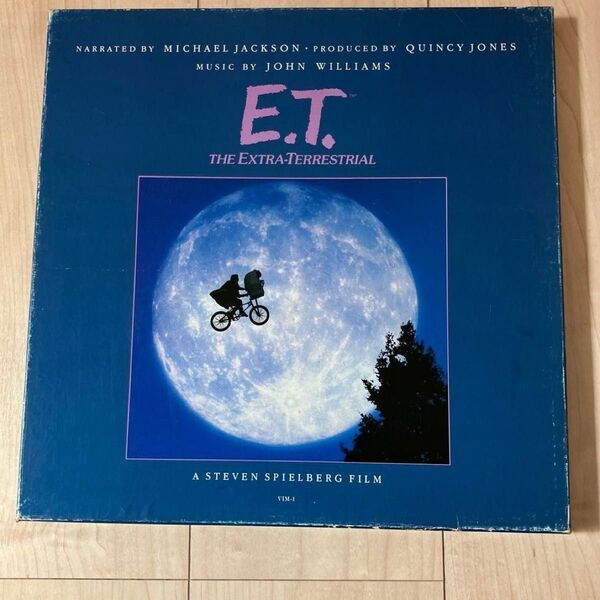 E.T. The Extra-Terrestrial マイケル・ジャクソン 国内盤 LP ポスター付き 美盤