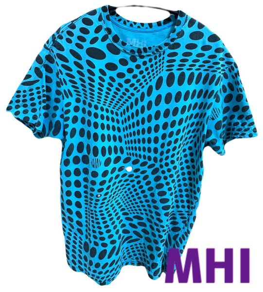 MHI by maharishi ドット 水玉 Tシャツ 総柄
