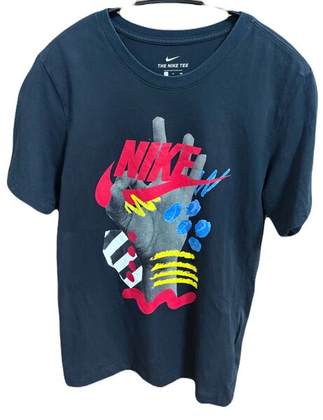 Nike グラフィック Tシャツ S ネイビー メンズ レディース ユニセックス