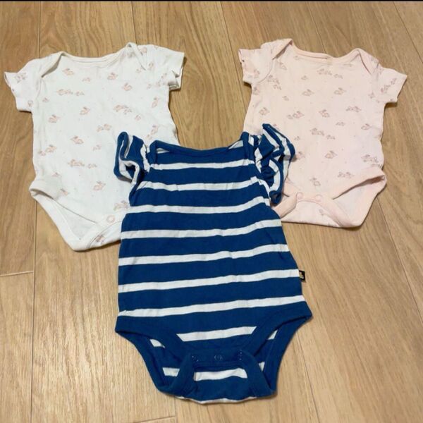 baby gap next baby ベビー服 ロンパース 3個セット0-3m
