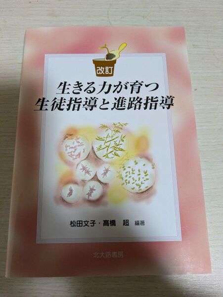 【☆一度だけ読んだのみの美品☆】松田文子・高橋超編著 改訂 生きる力が育つ生徒指導と進路指導