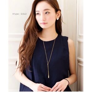 ロングネックレス 3月末購入 美品 匿名配送 シルバー Eタイプ