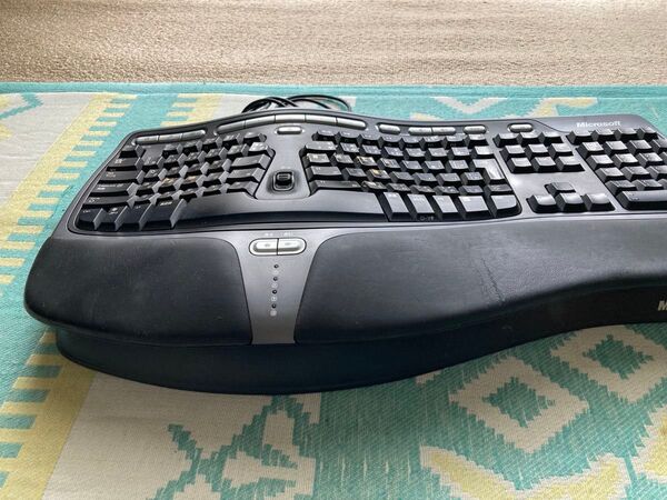 キーボード Microsoft マイクロソフト Ergonomic Keyboard エルゴノミック USBケーブル