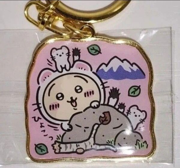 ちいかわ ダイカットキーホルダー ご当地キーホルダー うさぎ ご当地ちいかわ 信州 おこじょ