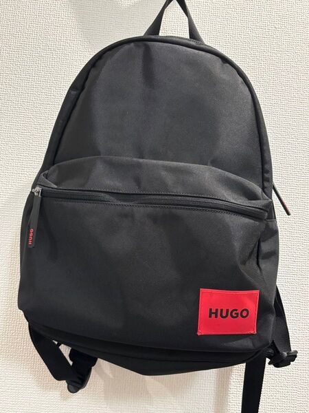 ヒューゴボス メンズ バッグ HUGO BOSS リュック バックパック 鞄 レッド ロゴ サステナブル