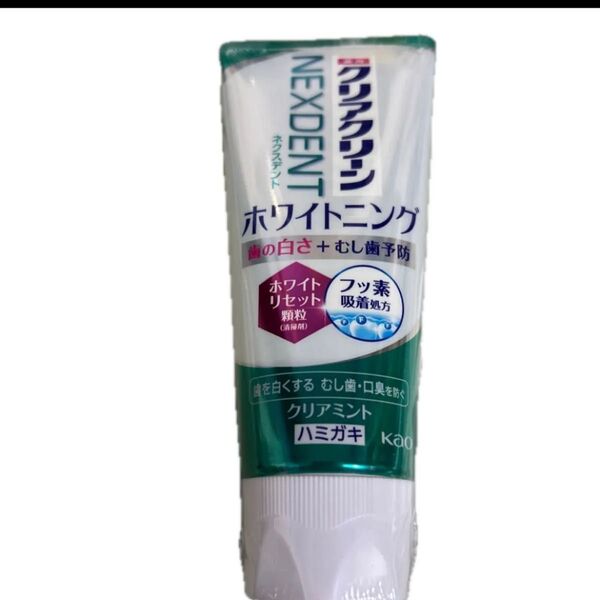 クリアクリーン ネクスデント ホワイトニング クリアミント 120g×1本