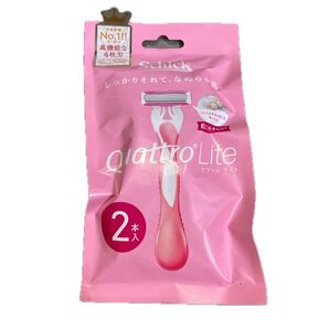 Schick クアトロ ライト 2本入 女性用 カミソリ
